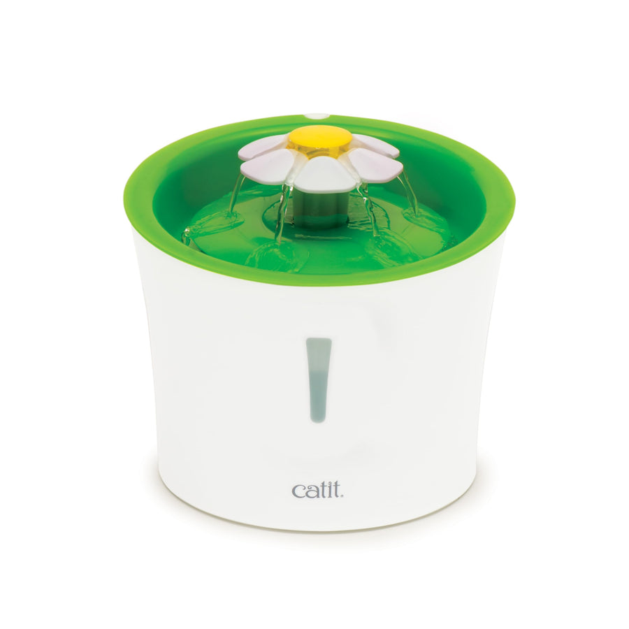 Catit Flower Fountain – Fonte para Gatos 3 L com Filtro Triplo