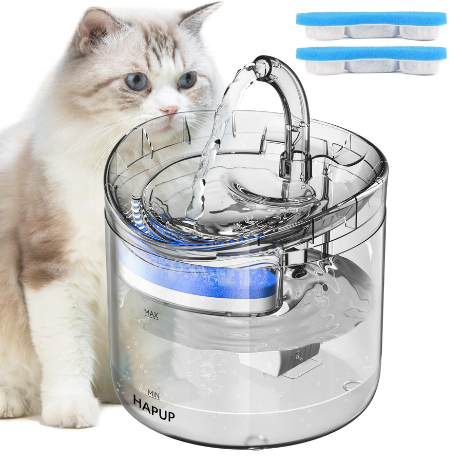 HAPUP – Fonte Silenciosa para Gatos 1,8 L com 2 Modos de Fluxo