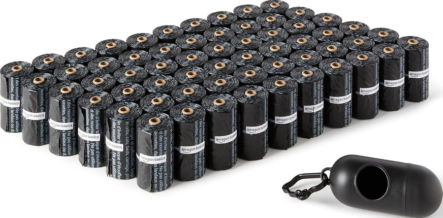 Bolsas para dejetos de cães Amazon Basics, 900 unidades