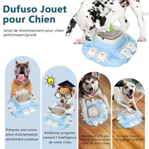 Dufuso brinquedo de inteligência nível 2 para cães